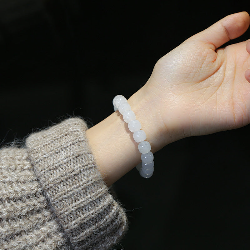 Gradient Jade Luck Blessing Bracelet