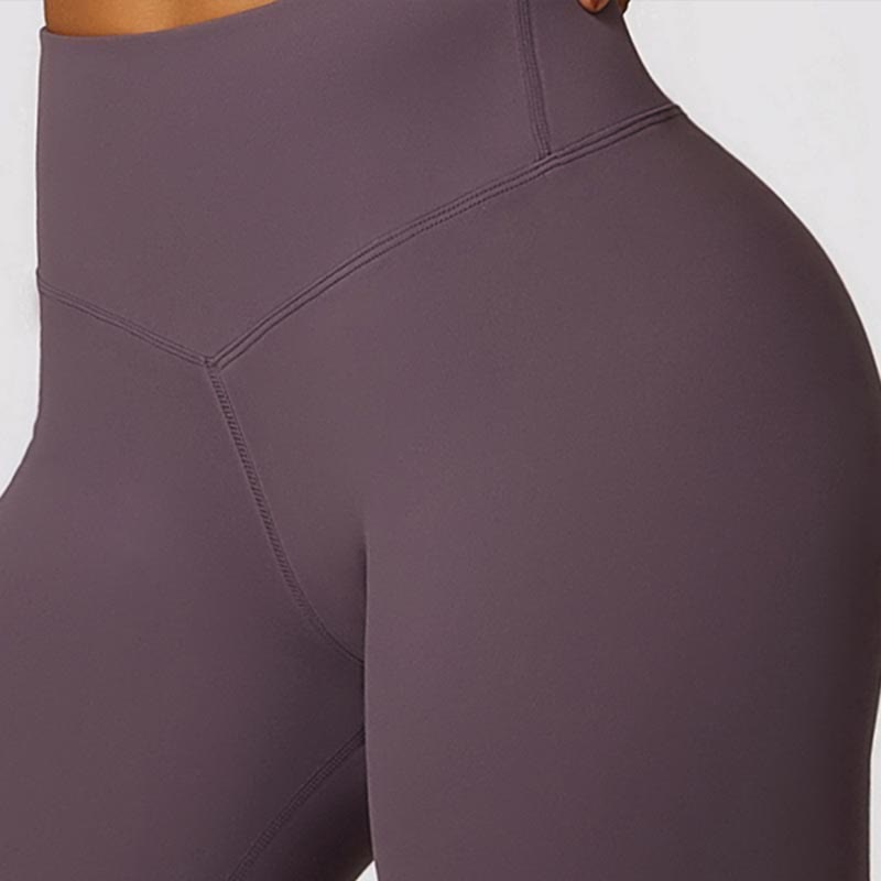 Women Short Sleeve T-Shirt Top High Waist Leggings Pants For Sports Yoga