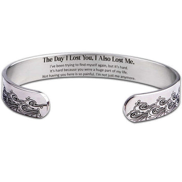 The Day I Lost You Memorial Harmony Bracelet Bangle