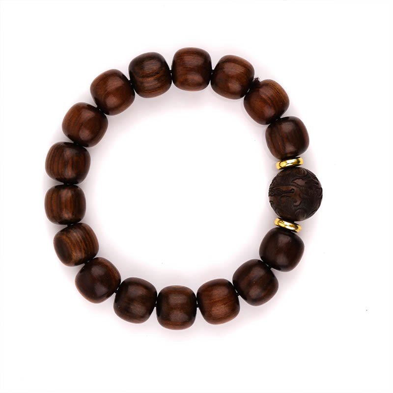 Natural Rosewood Compassion & Mindfulness Bracelet