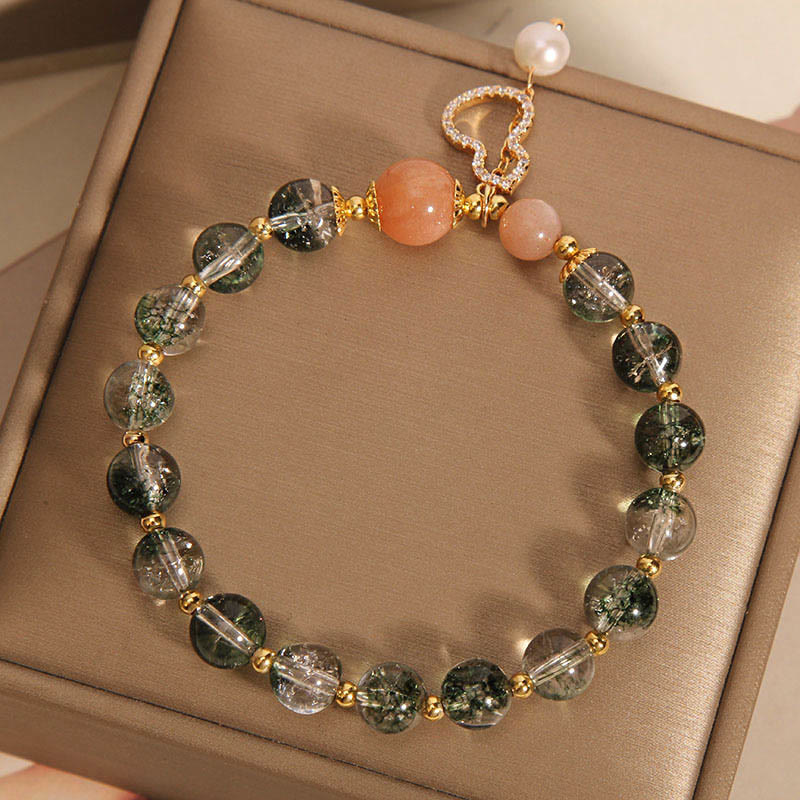 Green Phantom Gourd Charm Confidence Bracelet