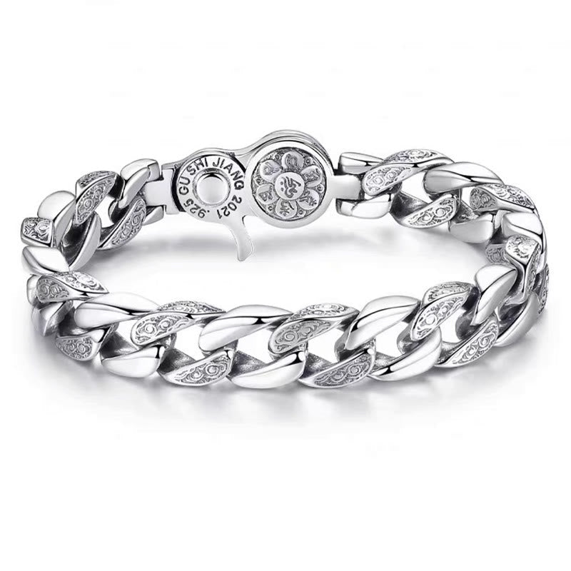 Tibet Om Mani Padme Hum Double Dorje Vajra Creativity Bracelet