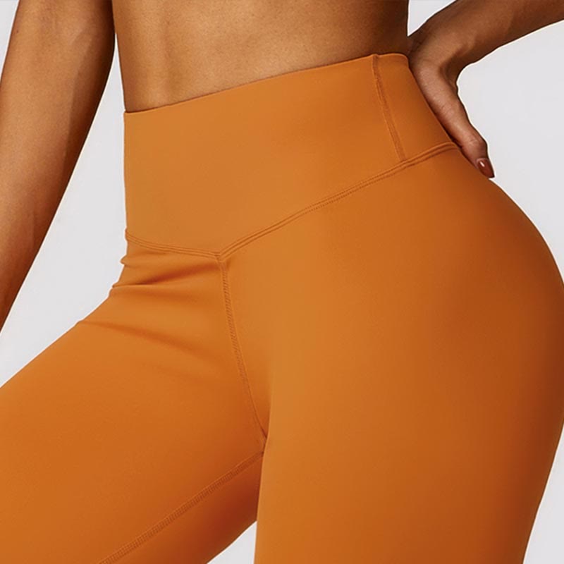 Women Short Sleeve T-Shirt Top High Waist Leggings Pants For Sports Yoga