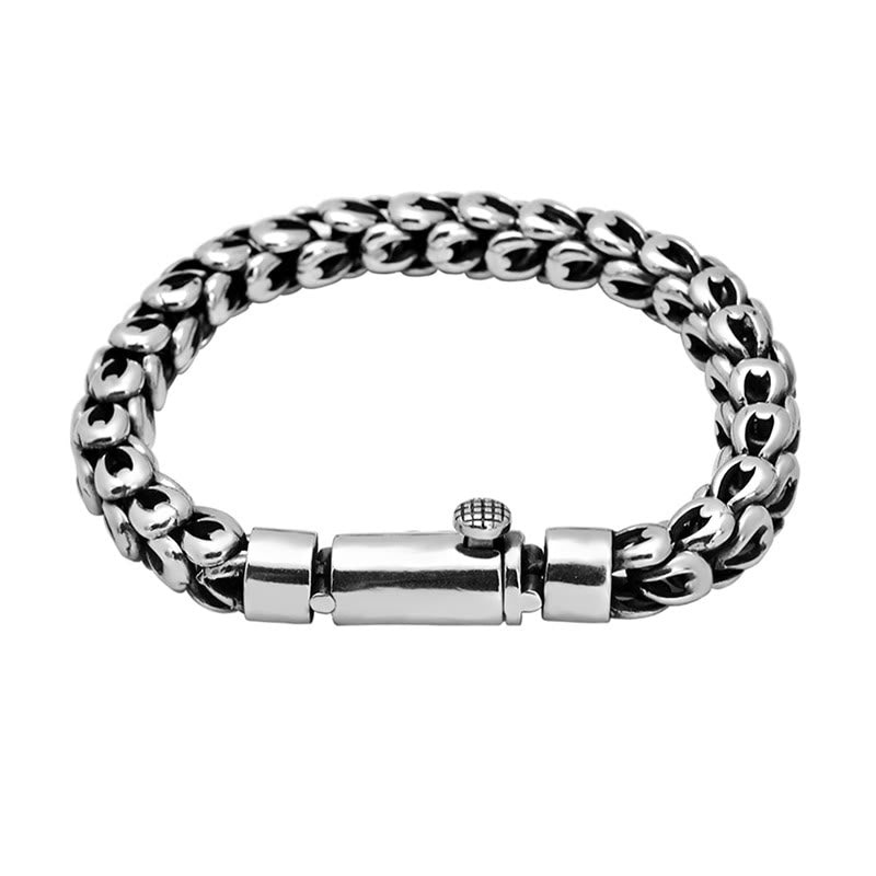 Retro Dragon Scale Pattern Success Strength Bracelet