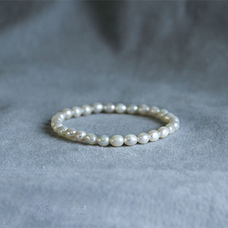 Natural Pearl Healing Beaded Bracelet