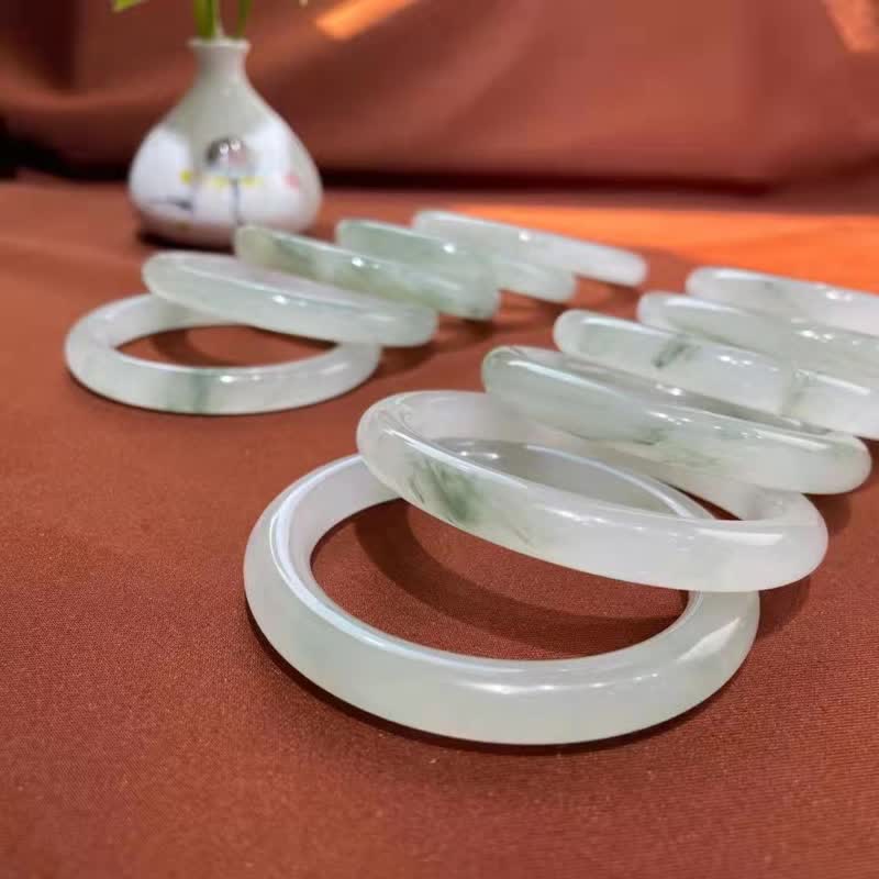 Authentic Jade Bangle Bracelet for Growth & New Beginnings