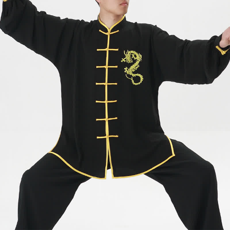 Embroidered Breathable Qi Gong Meditation Movement Set