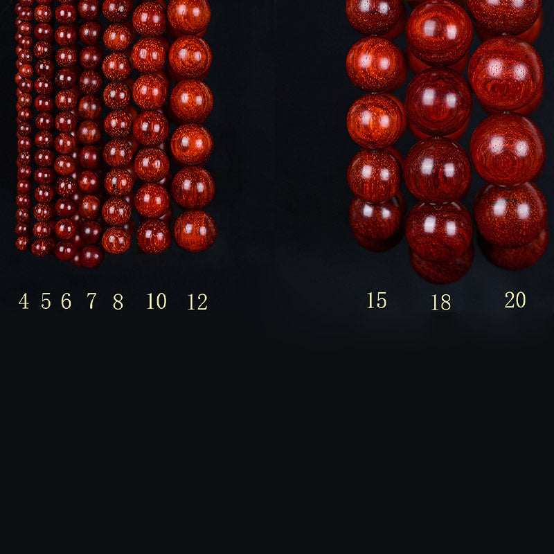 Tibetan Small Leaf Red Sandalwood Balance Bracelet (Extra 30% Off | USE CODE: FS30)