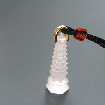 Liuli Ancient Pagoda Wisdom Necklace