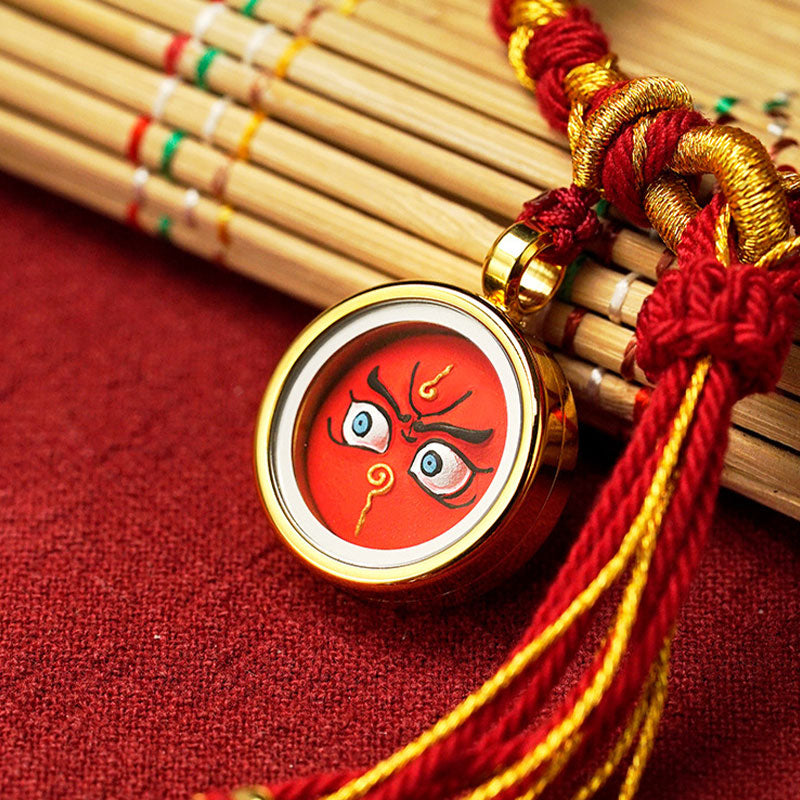 Handmade Tibetan Five God Of Wealth Dragon Scale Rope Luck Braid Bracelet