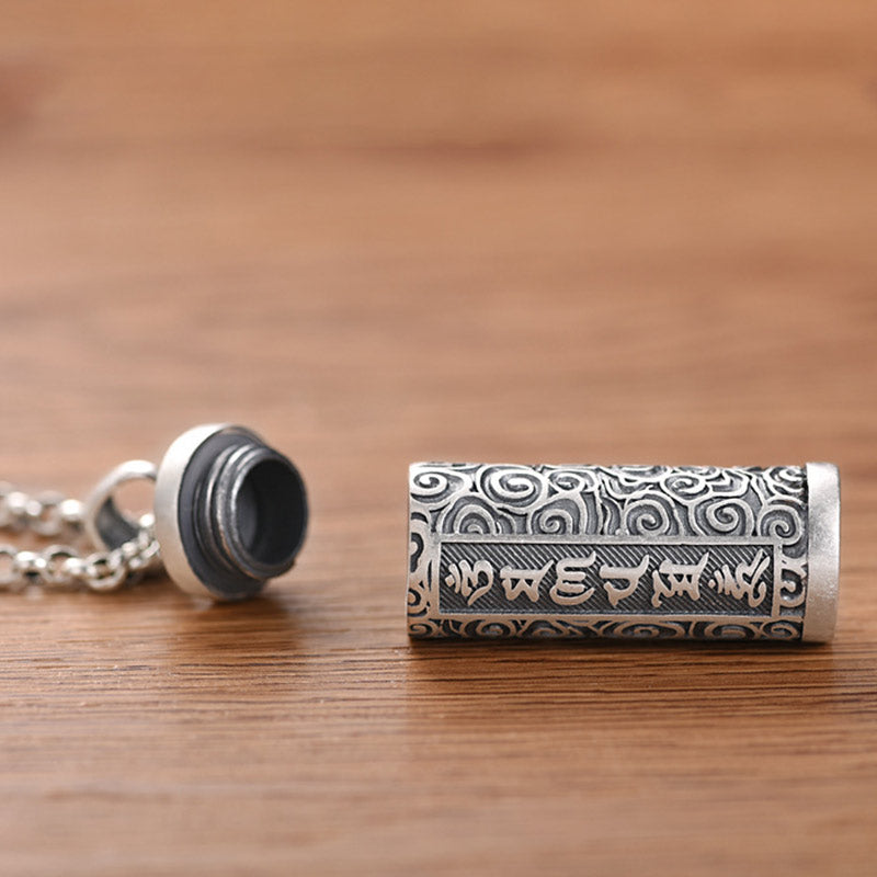 Six True Words Protection Necklace Pendant