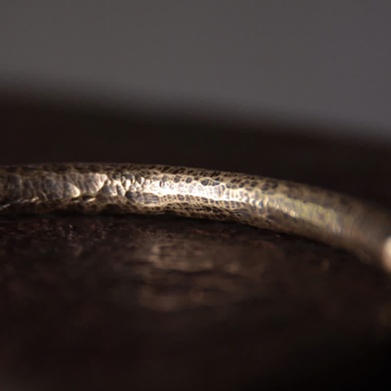 Rustic Design Copper Balance Adjustable Cuff Bracelet