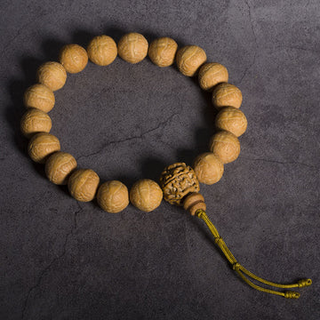 Bodhi Seed Luck Auspiciousness Wrist Mala Tassel Pocket Mala