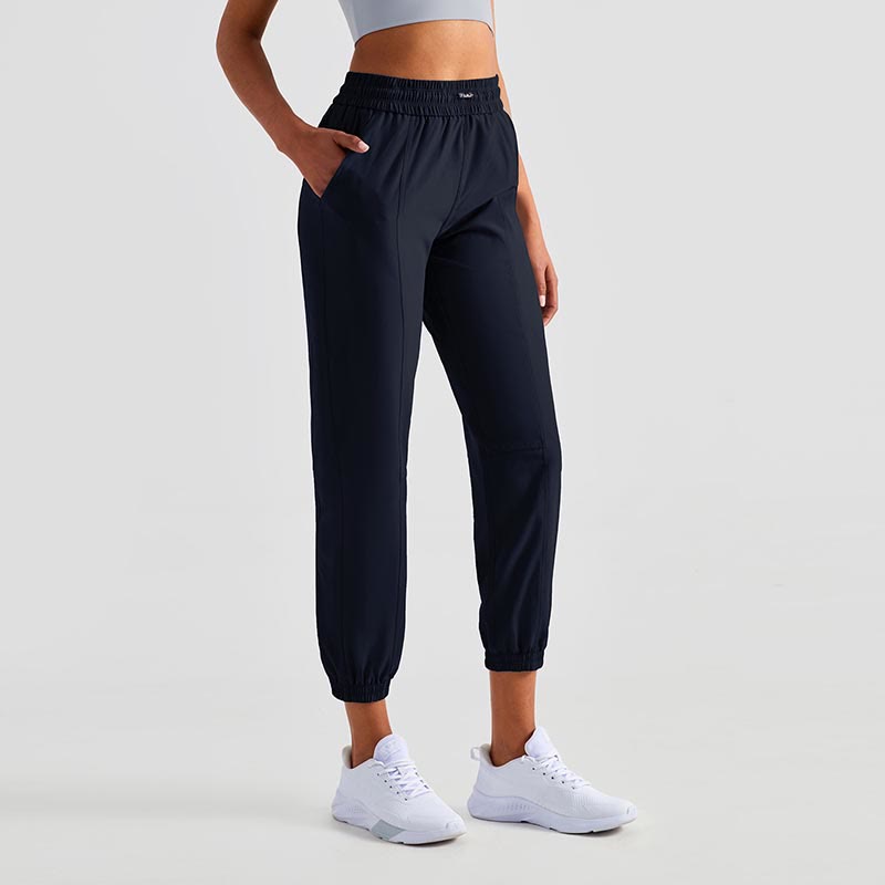 High Waist Fitness Yoga Sports Jogger Track Pants With Pockets Sweatpants