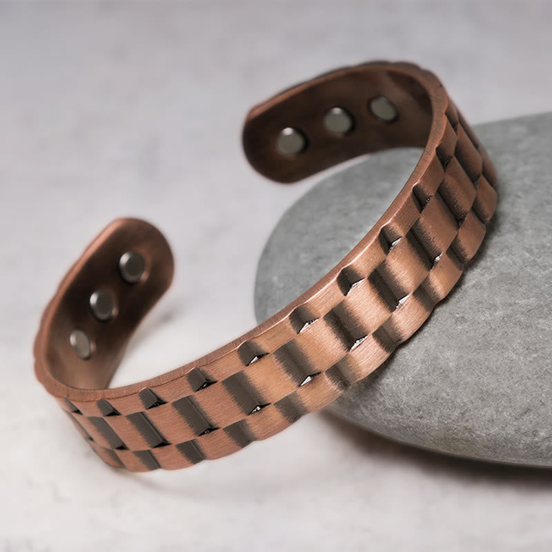 Vintage Copper Balance Cuff Bracelet