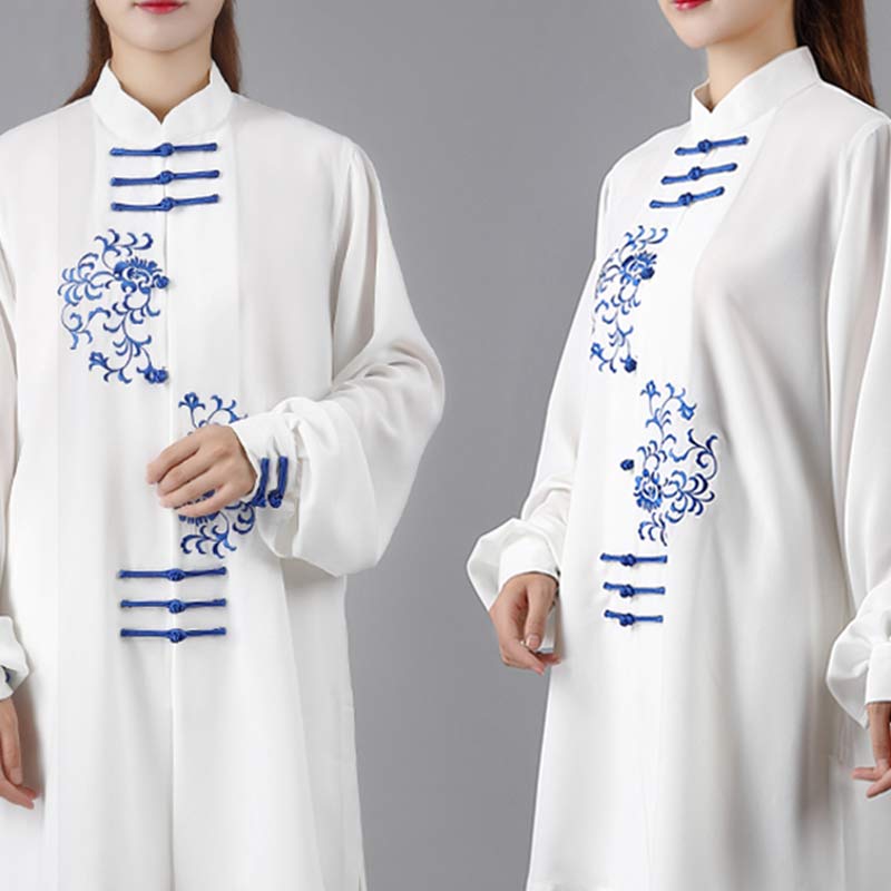 Breathable Unisex Two-Piece Meditation and Tai Chi Practice Uniform