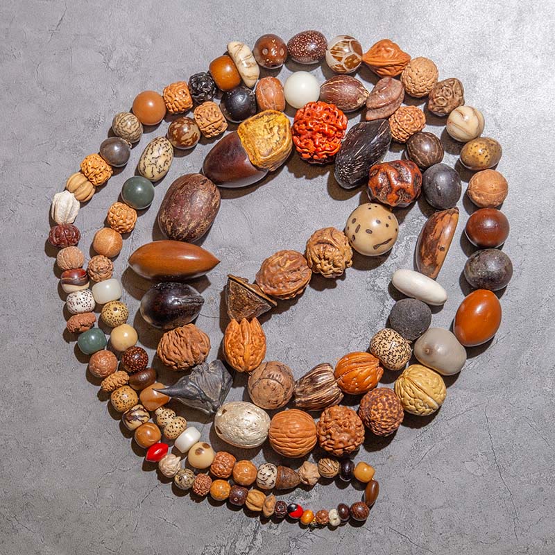 108 Mala Beads Bodhi Seed Luck Wealth Bracelet Wrist Mala (Extra 30% Off | USE CODE: FS30)