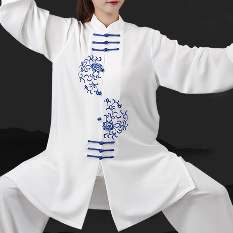 Breathable Unisex Two-Piece Meditation and Tai Chi Practice Uniform