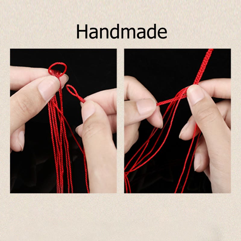 Year of the Dragon 925 Sterling Silver Chinese Zodiac Cinnabar Auspicious Matches Blessing Bracelet (Extra 35% Off | USE CODE: FS35)