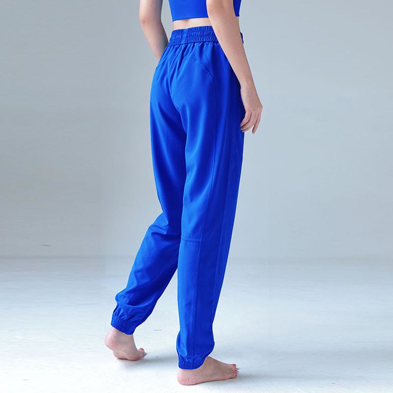 High Waist Fitness Yoga Sports Jogger Track Pants With Pockets Sweatpants