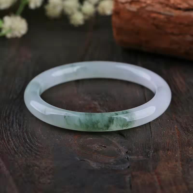 Authentic Jade Bangle Bracelet for Growth & New Beginnings