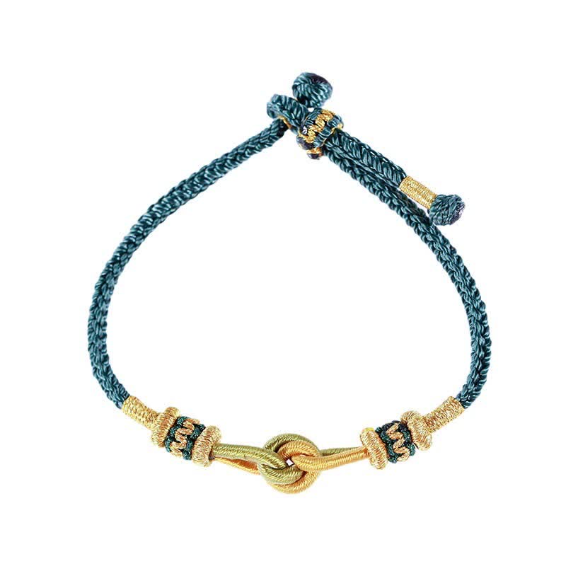 Handmade Braided Red String Knot Bracelet for Strength and Connection