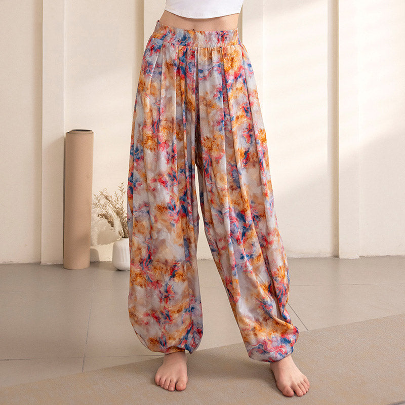 Simple Design Trousers Sports Fitness Yoga Women's Yoga Pants