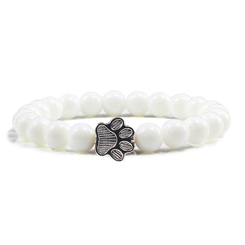 “Save A Dog” Stone Bracelet