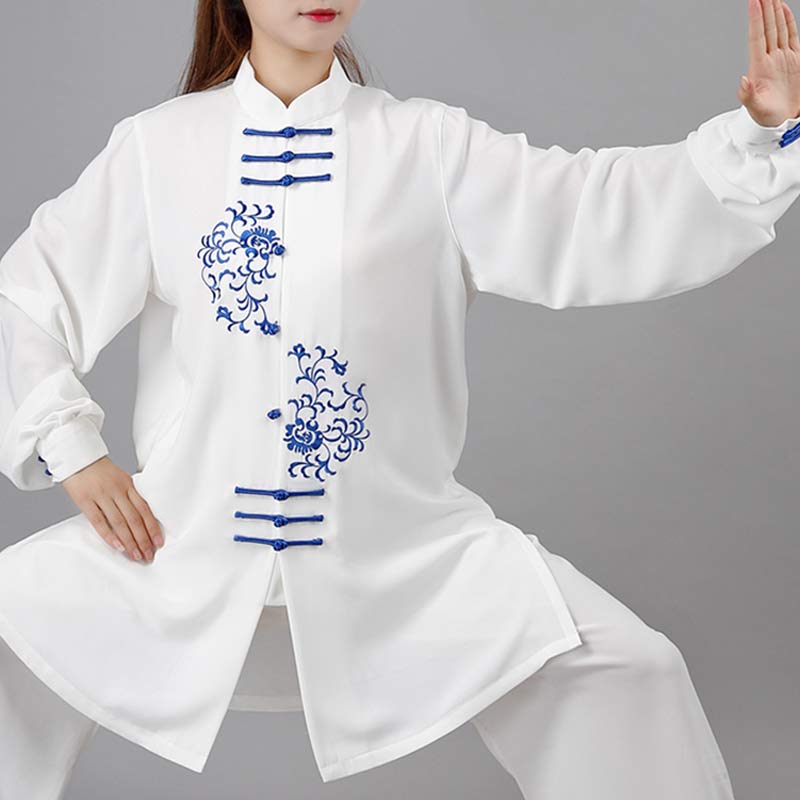 Breathable Unisex Two-Piece Meditation and Tai Chi Practice Uniform