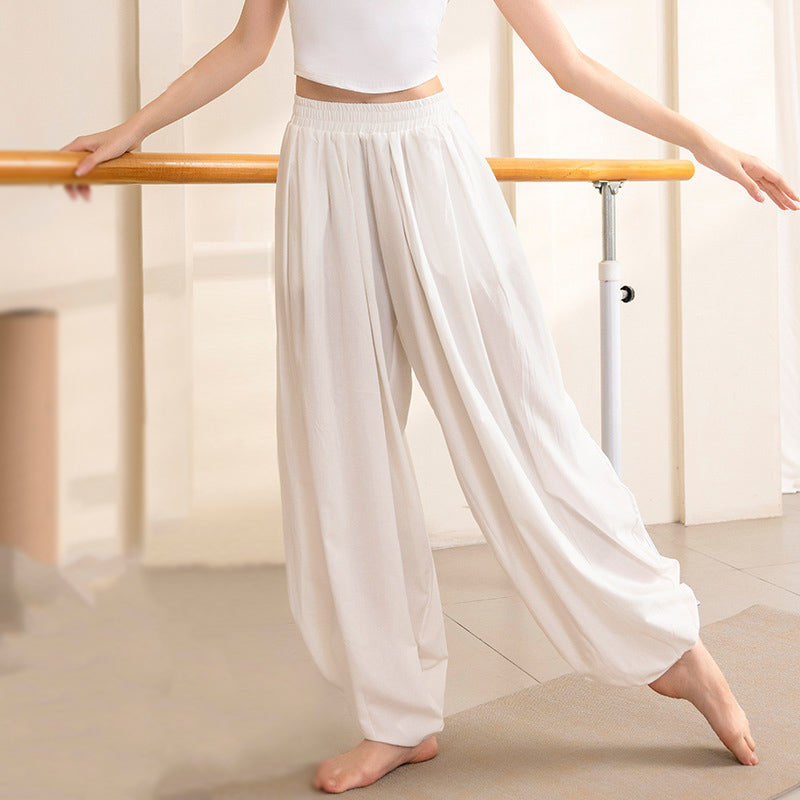 Simple Design Trousers Sports Fitness Yoga Women's Yoga Pants