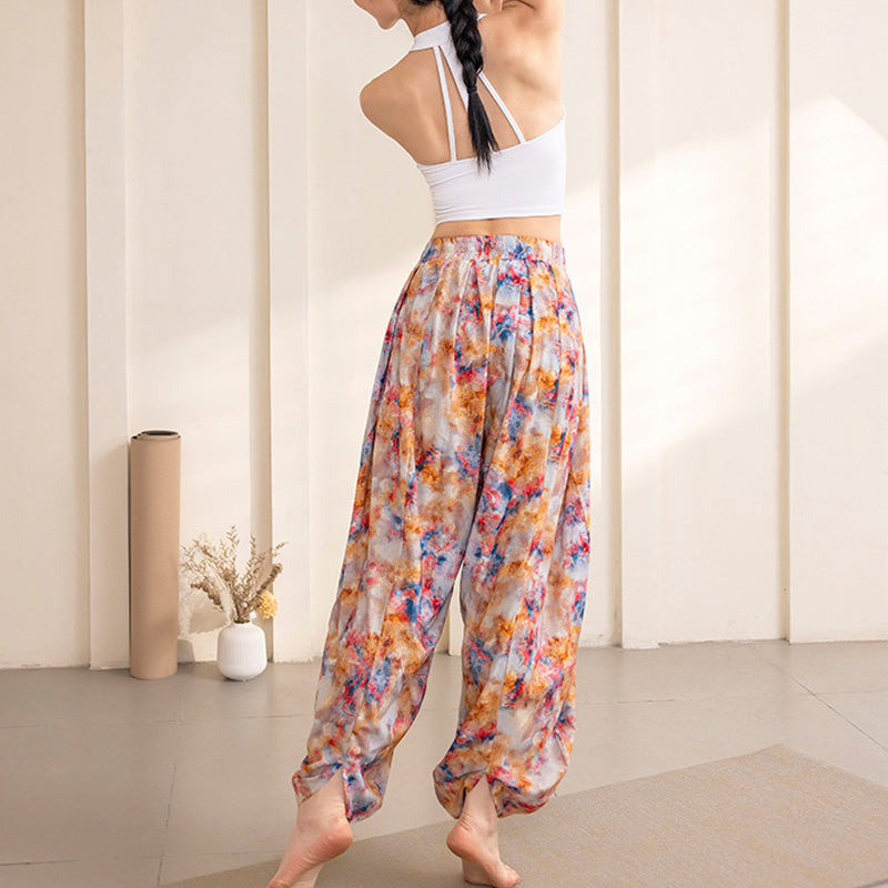 Simple Design Trousers Sports Fitness Yoga Women's Yoga Pants