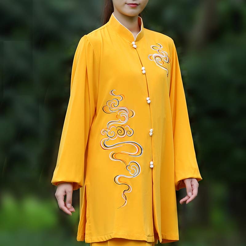 Handcrafted Breathable Unisex Meditation and Tai Chi Two-Piece Set