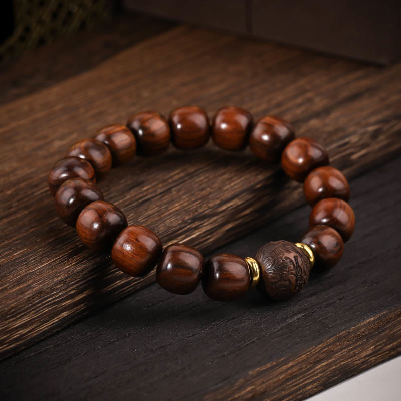 Natural Rosewood Compassion & Mindfulness Bracelet