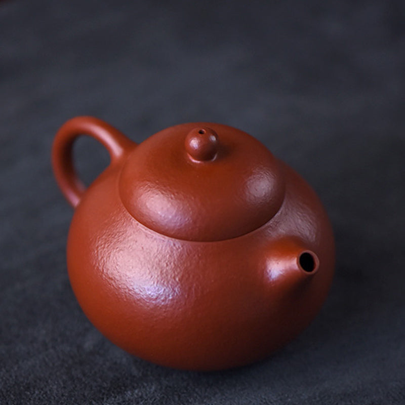 Yixing All Handmade Wen Dan Brown Purple Clay Kung Fu Teapot