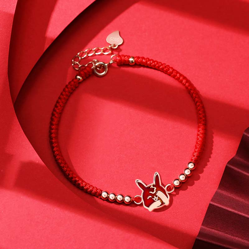 12 Chinese Zodiac Lucky Red String Bracelet