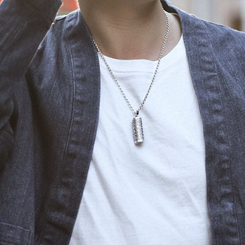 Six True Words Protection Necklace Pendant