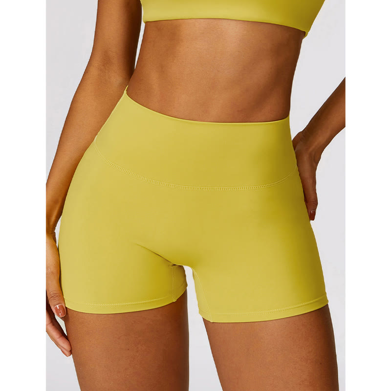Gym Sports Yoga Backless Bra Crop Tank Top Breathable Shorts