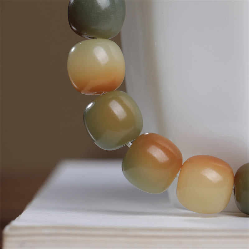 Colorful Bodhi Seed Peace Wisdom Bracelet