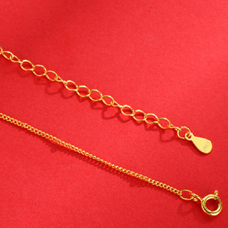 925 Sterling Silver Year Of The Dragon Auspicious Clouds Hetian Jade Inlaid Luck Necklace Pendant