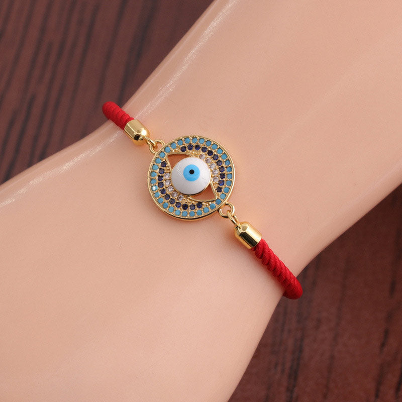 Evil Eye Red String Protection Bracelet