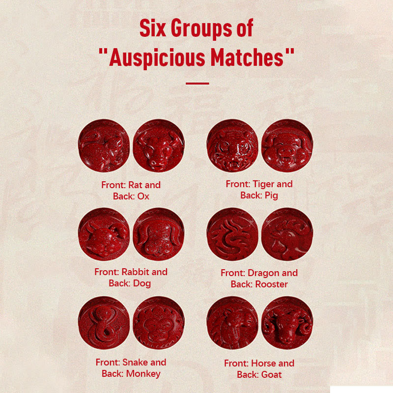 Year of the Dragon 925 Sterling Silver Chinese Zodiac Cinnabar Auspicious Matches Blessing Bracelet (Extra 35% Off | USE CODE: FS35)