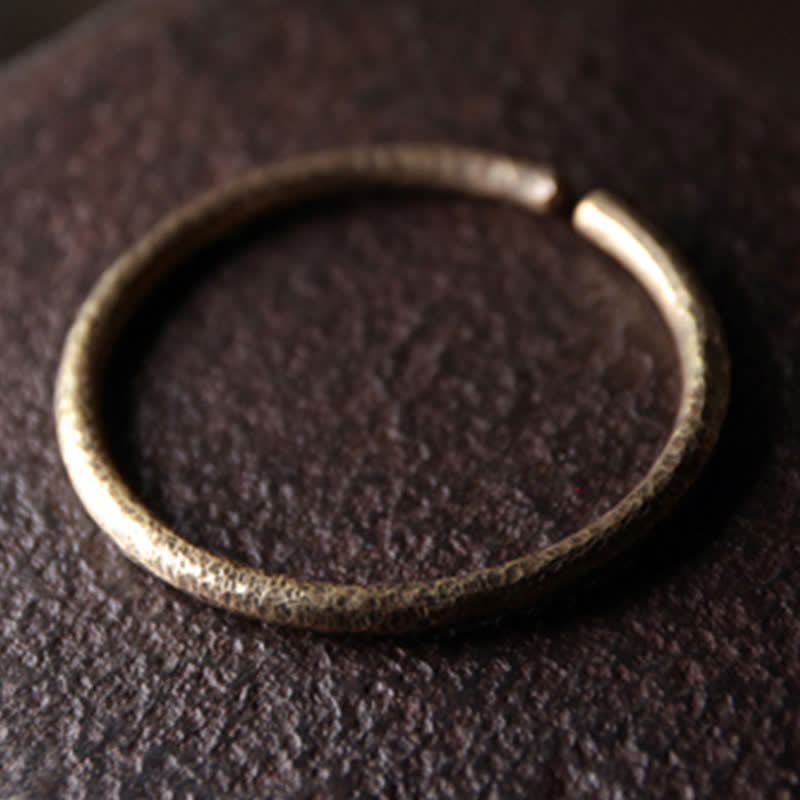 Rustic Design Copper Balance Adjustable Cuff Bracelet