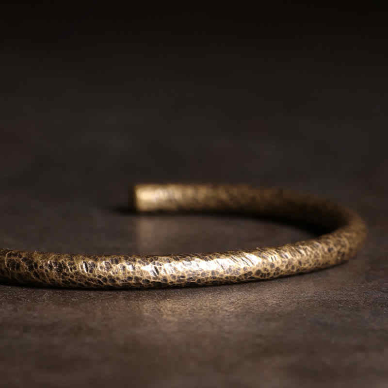 Rustic Design Copper Balance Adjustable Cuff Bracelet