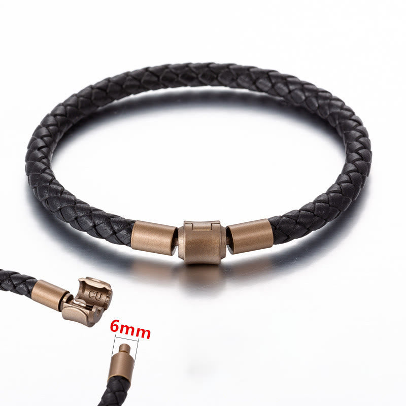 Vintage Leather Rope Luck Braid String Bracelet