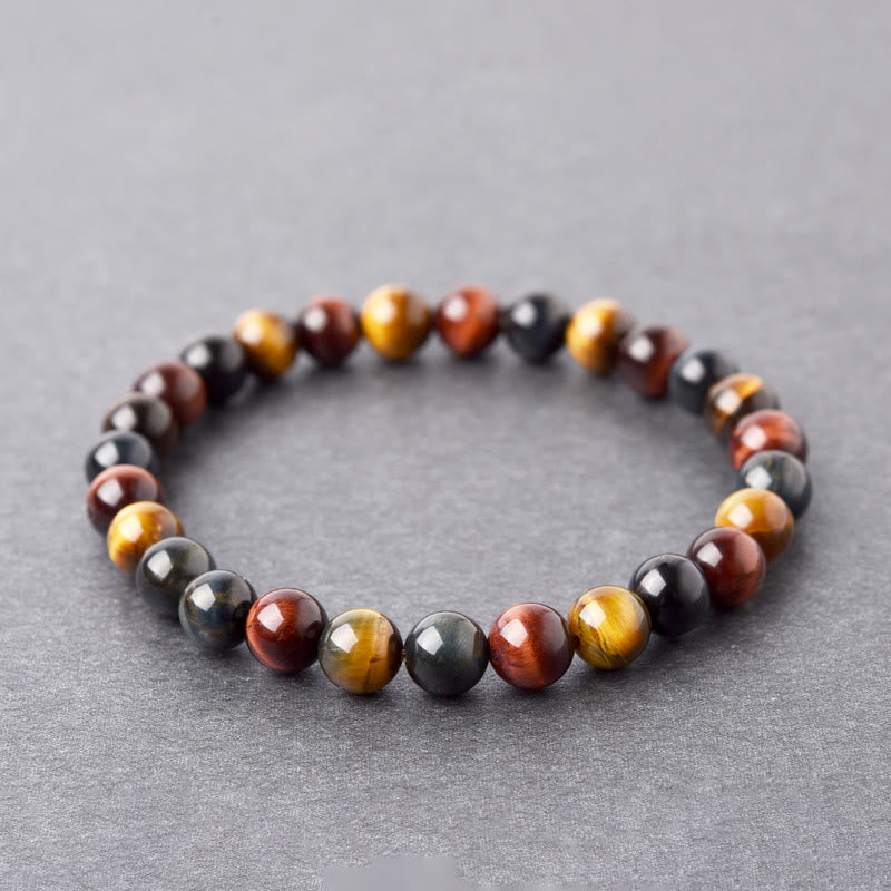 Natural Tiger Eye Positive Protection Bracelet