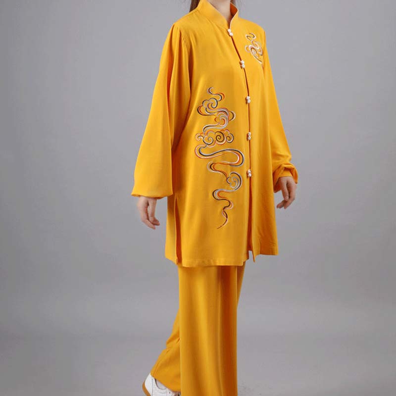 Handcrafted Breathable Unisex Meditation and Tai Chi Two-Piece Set