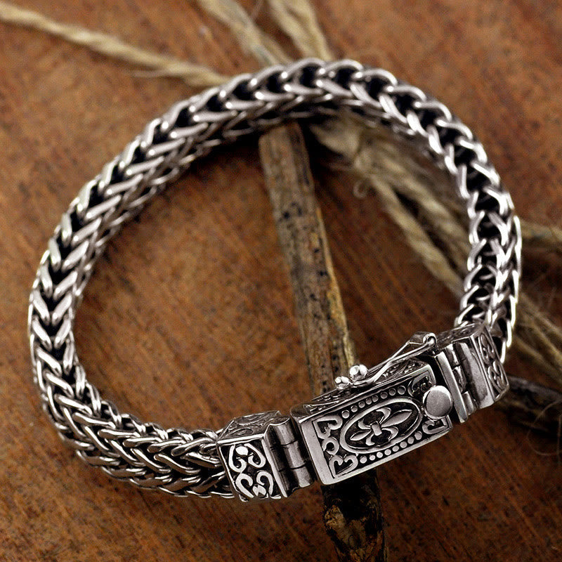 Retro Dragon Keel Braided Design Balance Healing Bracelet