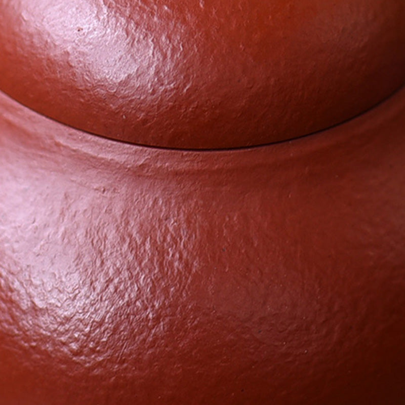 Yixing All Handmade Wen Dan Brown Purple Clay Kung Fu Teapot