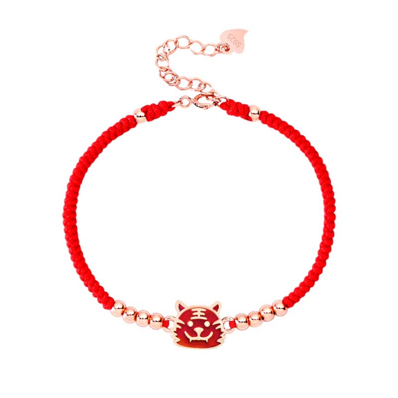 12 Chinese Zodiac Lucky Red String Bracelet