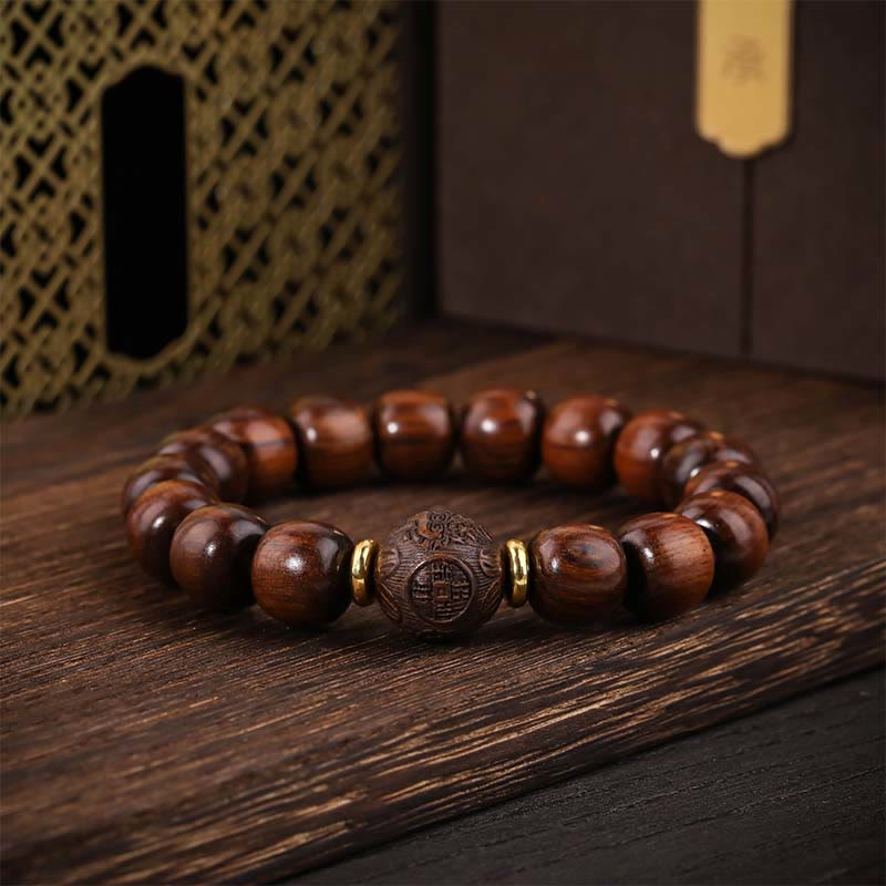 Natural Rosewood Compassion & Mindfulness Bracelet